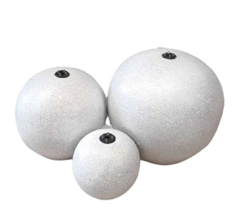 Фонтанная композиция "Шары" из трех шаров цвет серый гранит