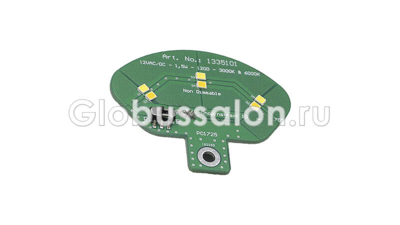 LED unit 3x SMD, белый + теплый белый